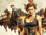 P&oacute;ster promocional de 'Resident Evil: El cap&iacute;tulo final' con Milla Jovovich