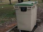 Un contenedor de basura, en una imagen de archivo.