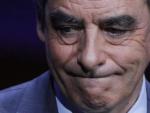 El candidato conservador a la presidencia francesa, Fran&ccedil;ois Fillon, durante un acto electoral en Par&iacute;s.