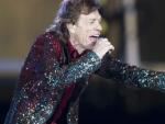 El cantante de los Rolling Stones, Mick Jagger, en uno de sus conciertos en M&eacute;xico.