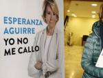Esperanza Aguirre, durante la presentaci&oacute;n de su &uacute;ltimo libro, titulado Yo no me callo.