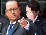 El presidente franc&eacute;s, Fran&ccedil;ois Hollande, en la cumbre mediterr&aacute;nea de los pa&iacute;ses del sur de Europa.