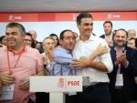 Intervenci&oacute;n de Pedro S&aacute;nchez tras ganar las primarias en el PSOE.