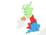 Mapa de las elecciones del Reino Unido