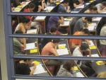 Examen de Selectividad en la universidad UPF de Barcelona.