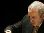 Imagen de archivo del ajedrecista ruso Garri Kasparov.