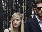 Connie y Chris Gard, los padres de Charlie Gard, a su salida del Tribunal Superior de Londres (Reino Unido) .