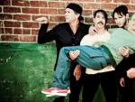 Imagen promocional de Red Hot Chili Peppers.