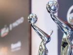 Estatuilla que reciben los ganadores de los Premios Platino de Cine Iberoamericano