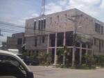 Imagen de un edificio en el centro de la ciudad de Choluteca, al sur de Honduras.