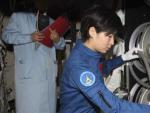 Una astronauta china.