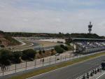 Recta de meta del circuito de Jerez.