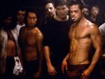 Brad Pitt es una escena de 'El club de la lucha'.