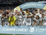 El Madrid, con la Supercopa.
