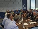 Junta Local de Seguridad Cambrils: conseller Joaquim Forn,alcaldesa Cam&iacute; Mendoza