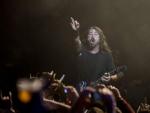 Dave Grohl, l&iacute;der de Foo Fighters, en el concierto en Barcelona el pasado domingo.