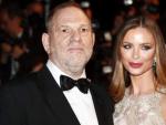 El productor de cine Harvey Weinstein y su esposa, Georgina Chapman, durante el festival de Cine de Cannes, en Francia, en mayo de 2016.