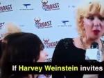Courtney Love, entrevistada en 2005 y advirtiendo sobre Harvey Weinstein.