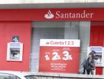 Sucursal del banco Santander.