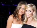 Las actrices Jennifer Aniston y Reese Witherspoon, juntas en los American Cinematheque Awards de 2015.