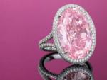 El anillo de diamantes &quot;Pink Promise&quot;, subastado en Christie's y vendido por 32 millones de d&oacute;lares.