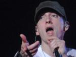 El rapero estadounidense Marshall Mathers III, m&aacute;s conocido como Eminem, en una actuaci&oacute;n.