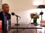 Barack Obama y el pr&iacute;ncipe Harry, en una entrevista para la 'BBC 4'.