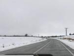 Nieve, carretera, temporal, fr&iacute;o
