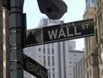 Wall Street, calle en la que se encuentra la Bolsa de Nueva York.