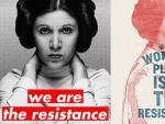 Feminismo gal&aacute;ctico: las pancartas de 'Star Wars' en las Marchas de las Mujeres