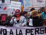 Una manifestaci&oacute;n de prostitutas en Madrid.