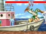 Una captura del videojuego 'Street Fighter II'.