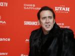 El actor Nicolas Cage posa en el estreno del filme 'Mandy' en el Festival de Cine de Sundance 2018