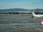 Un avi&oacute;n en el Aeropuerto de Barcelona.