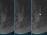 Imagen de archivo de la lluvia de estrellas de las L&iacute;ridas.