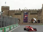 Sebastian Vettel, en el GP de Azerbaiy&aacute;n.