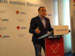 El presidente de UPN, Javier Esparza
