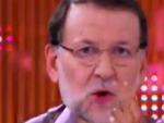 Rajoy, parodiado en Eurovisi&oacute;n.