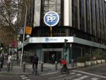 Sede del PP en la calle G&eacute;nova de Madrid.