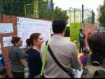 Protesta en el CEIP 'Sor &Aacute;ngela de la Cruz'