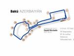 Circuito Bak&uacute;, del Gran Premio de Azerbaiy&aacute;n.