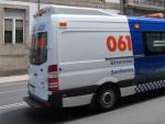 Imagen de archivo de una ambulancia del 061 Galicia.