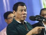 El presidente de Filipinas, Rodrigo Duterte, durante un discurso en su pa&iacute;s.
