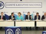 Rajoy, en el Comit&eacute; Ejecutivo Nacional del PP.