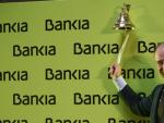 Rodrigo Rato, el d&iacute;a de la salida de Bankia a Bolsa.