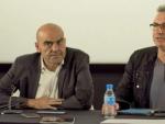 Mariano Barroso (derecha), nuevo 0presidente de la Academia de las Artes y las Ciencias Cinematogr&aacute;ficas de Espa&ntilde;a.