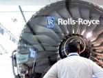 Una turbina de Rolls-Royce, en una imagen de archivo.
