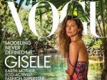 La modelo brasile&ntilde;a Gisele B&uuml;ndchen protagoniza la portada de julio de la revista 'Vogue'.