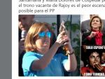 Memes de la rivalidad entre Soraya Saenz de Santamar&iacute;a y Mar&iacute;a Dolores de Cospedal por la presidencia del PP.