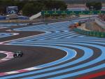 Imagen panor&aacute;mica de Lewis Hamilton en el GP de Francia de F&oacute;rmula 1.